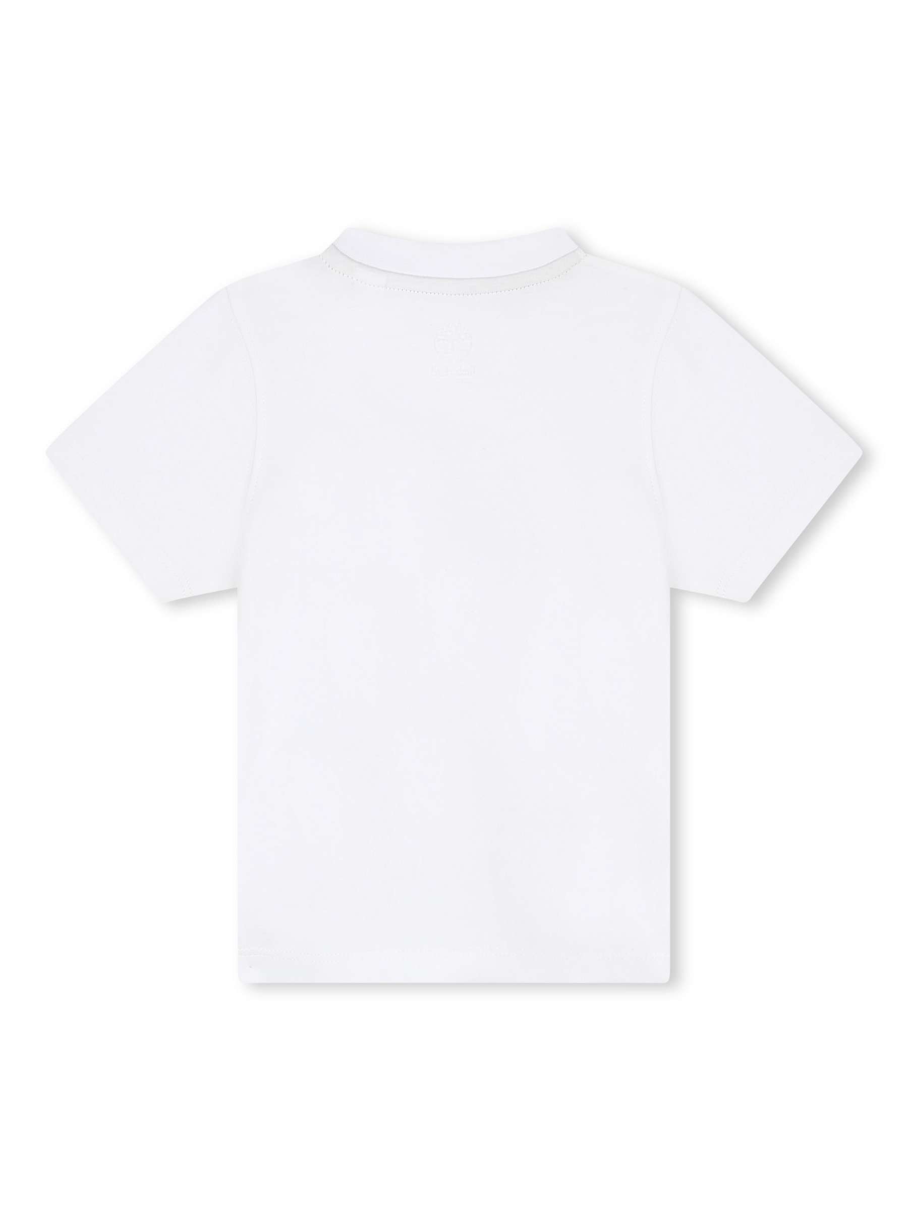 Buy Timberland Baby Go For The Adventure Logo T-Shirt, White Online at johnlewis.com