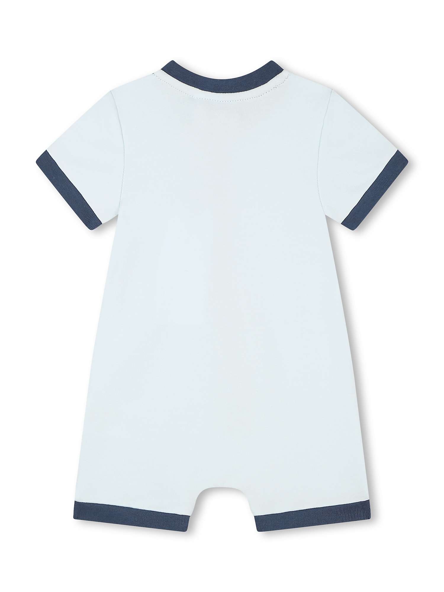 Buy Timberland Baby Logo Short Romper, White/Multi Online at johnlewis.com