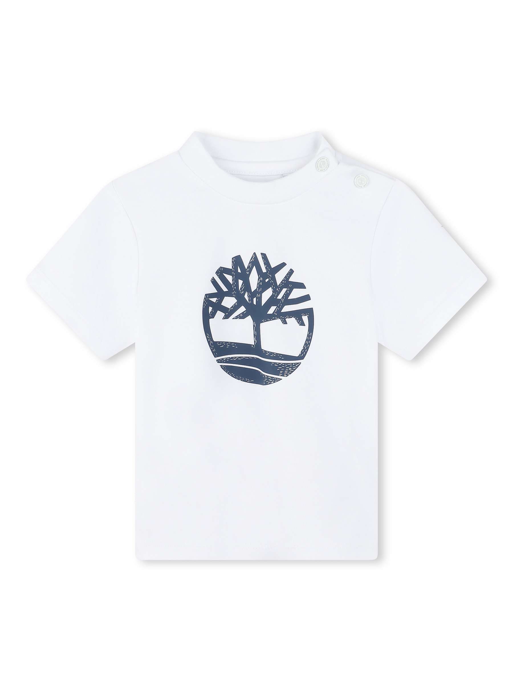 Buy Timberland Baby Logo Graphic T-Shirt, White Online at johnlewis.com