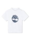 Timberland Baby Logo Graphic T-Shirt, White, White