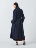 John Lewis Denim Trench Coat, Blue Wash