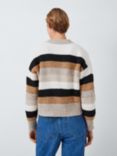 John Lewis ANYDAY Stripe Boxy Jumper, Multi