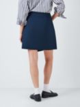 John Lewis ANYDAY Tailored D-Ring Mini Skirt, Navy