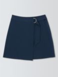 John Lewis ANYDAY Tailored D-Ring Mini Skirt, Navy