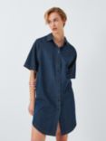 John Lewis ANYDAY Clean Shirt Dress, Blue