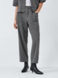 John Lewis ANYDAY Patch Pocket Tapered Trousers, Grey