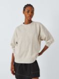 John Lewis ANYDAY Oversized Jersey Sweatshirt, Natural