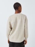 John Lewis ANYDAY Oversized Jersey Sweatshirt, Natural