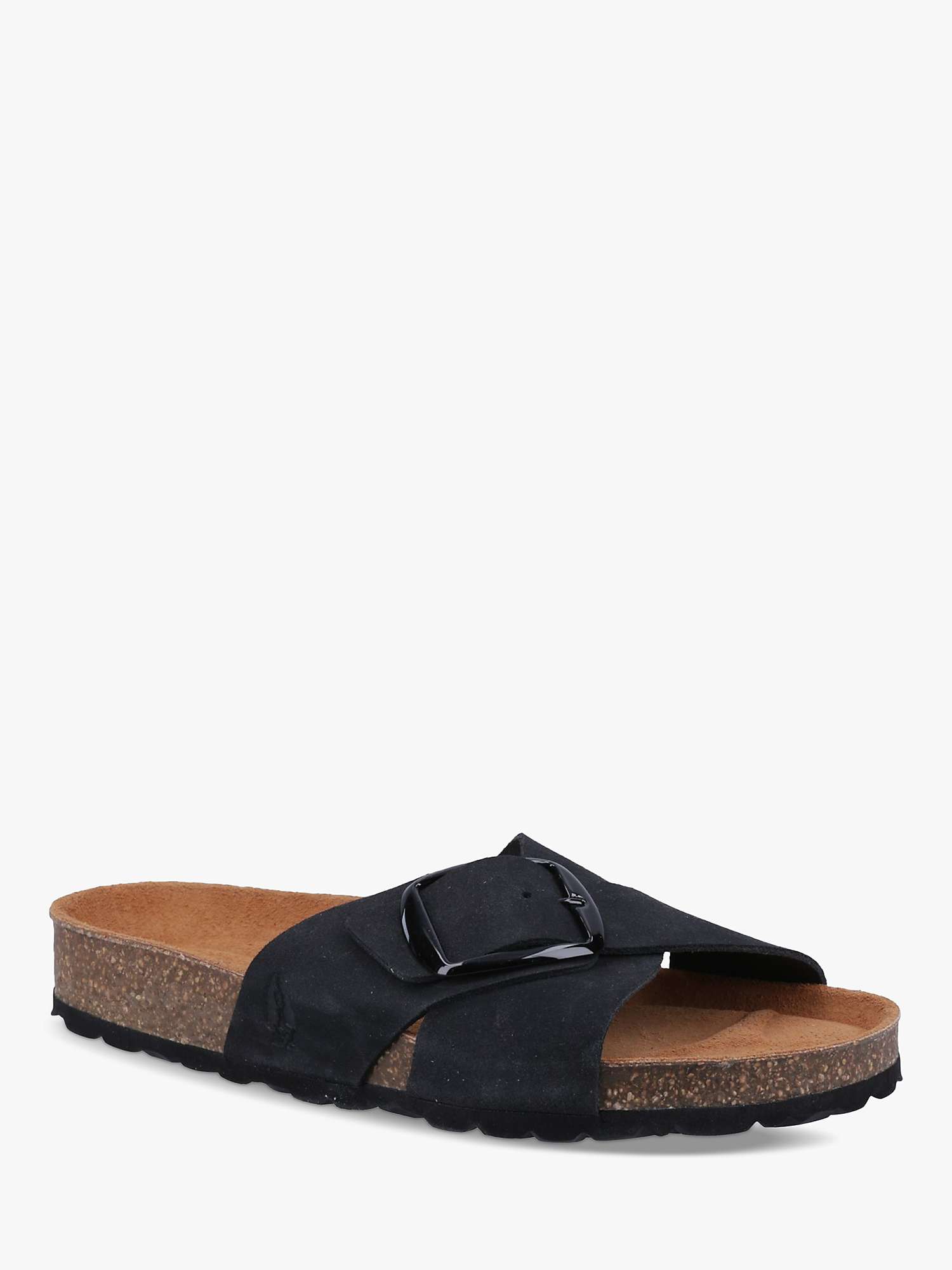 Buy Hush Puppies Becky Suede Cross Strap Sliders Online at johnlewis.com