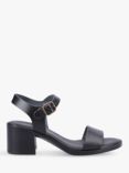 Hush Puppies Gabby Two Part Buckle Sandal, Black, Black