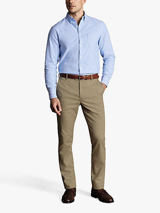 Charles Tyrwhitt Classic Fit Ultimate Non-Iron Chinos, Taupe