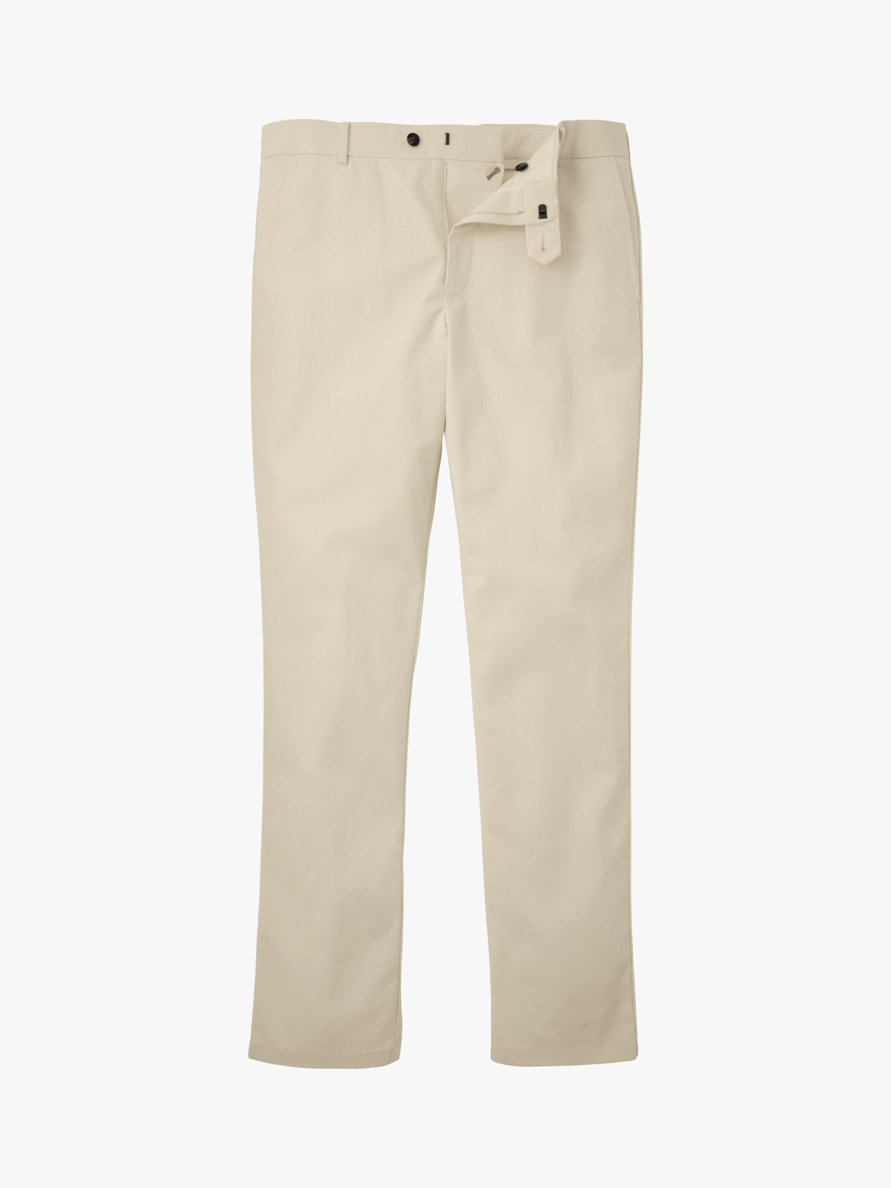 Charles Tyrwhitt Classic Fit Ultimate Non-Iron Chinos, Ivory, W32/L30