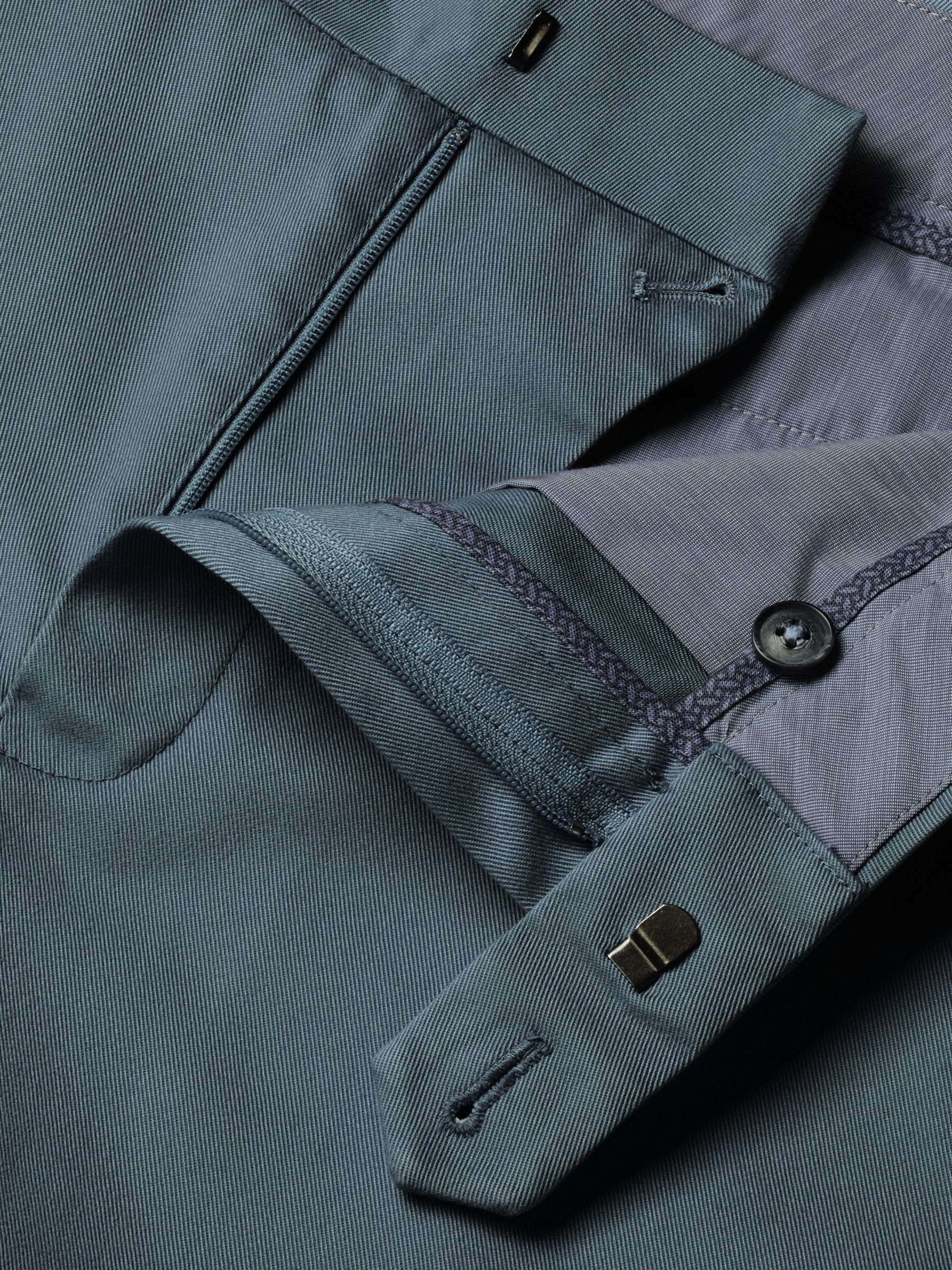 Charles Tyrwhitt Ultimate Chinos, Mid Blue at John Lewis & Partners