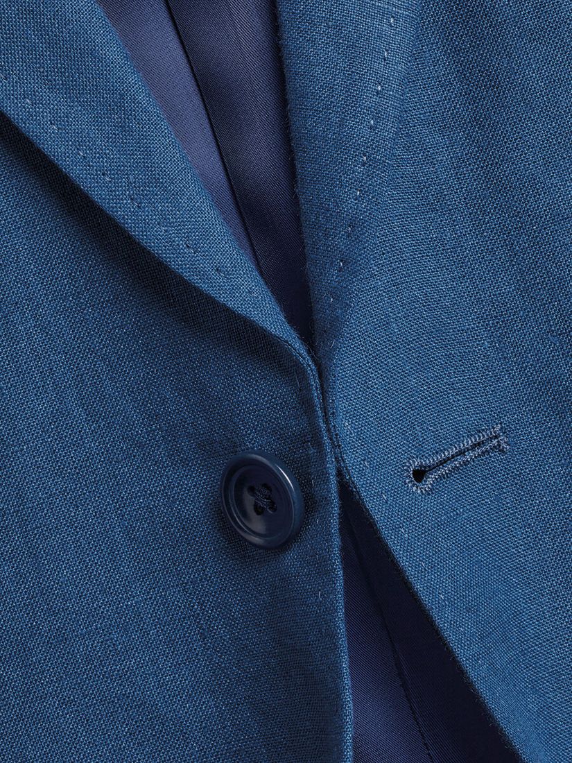 Charles Tyrwhitt Classic Fit Linen Suit Jacket, Royal Blue