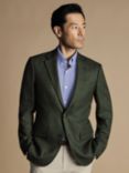 Charles Tyrwhitt Twill Wool Slim Fit Jacket, Sage Green