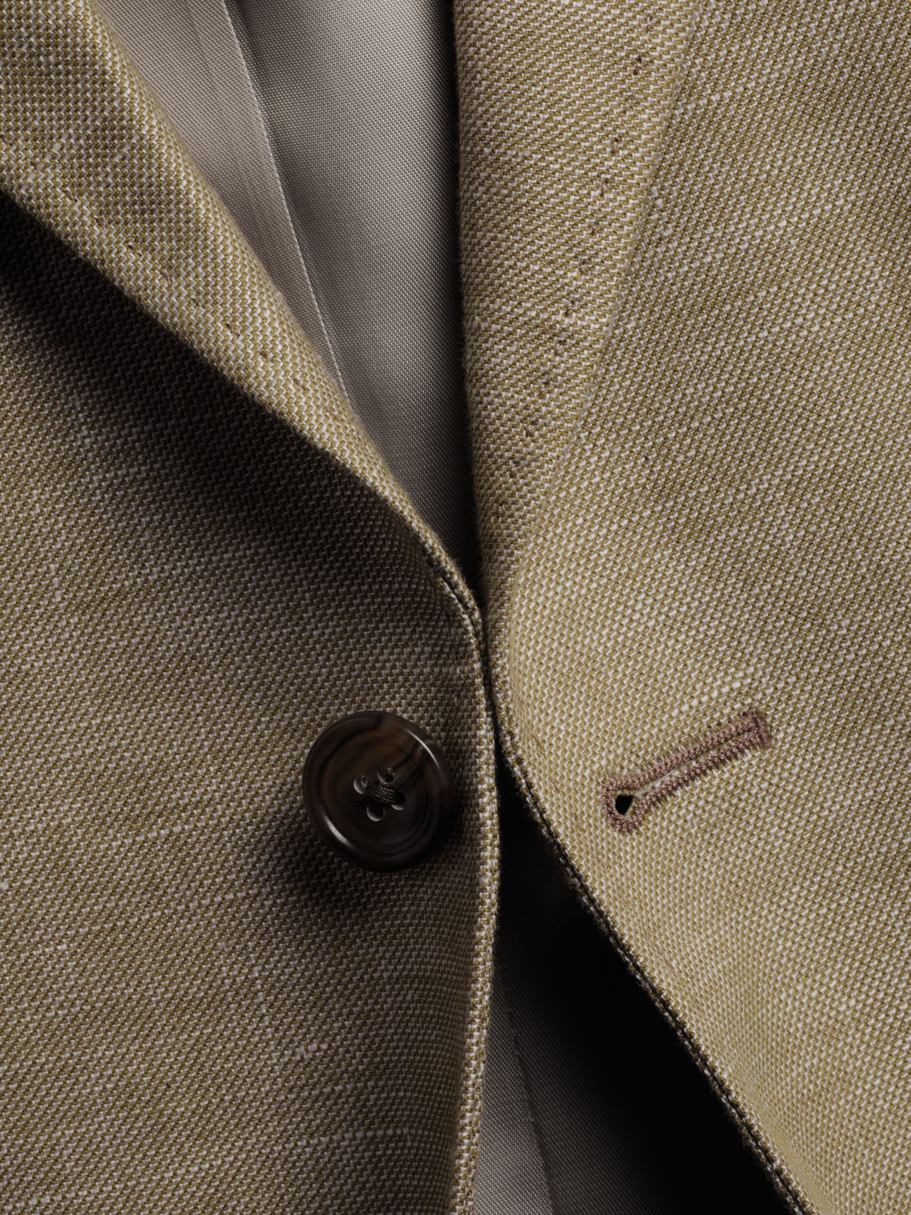 Buy Charles Tyrwhitt Linen Blend Slim Fit Jacket Online at johnlewis.com