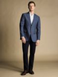 Charles Tyrwhitt Icons Wool Slim Fit Jacket, Indigo Blue