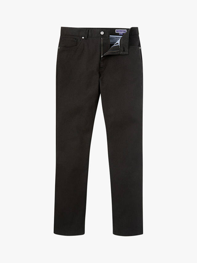 Charles Tyrwhitt Classic Fit 5 Pocket Twill Jeans, Black