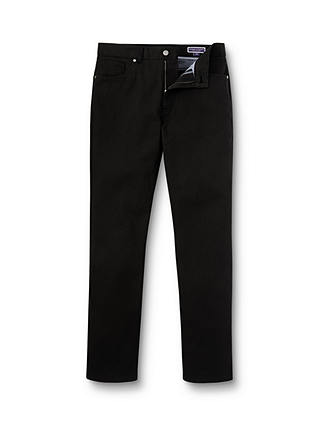 Charles Tyrwhitt Twill 5 Pocket Slim Fit Jeans, Black