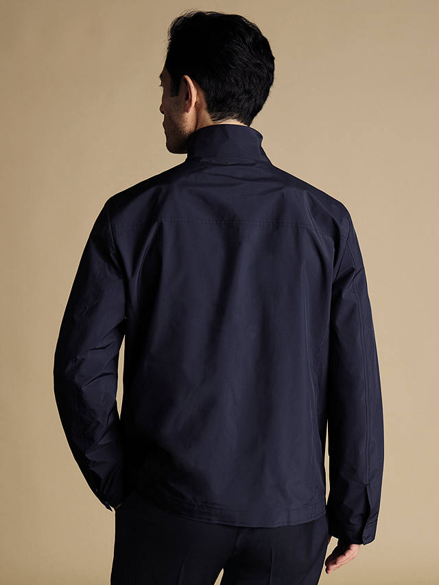 Charles Tyrwhitt Windbreaker Jacket, Denim Blue