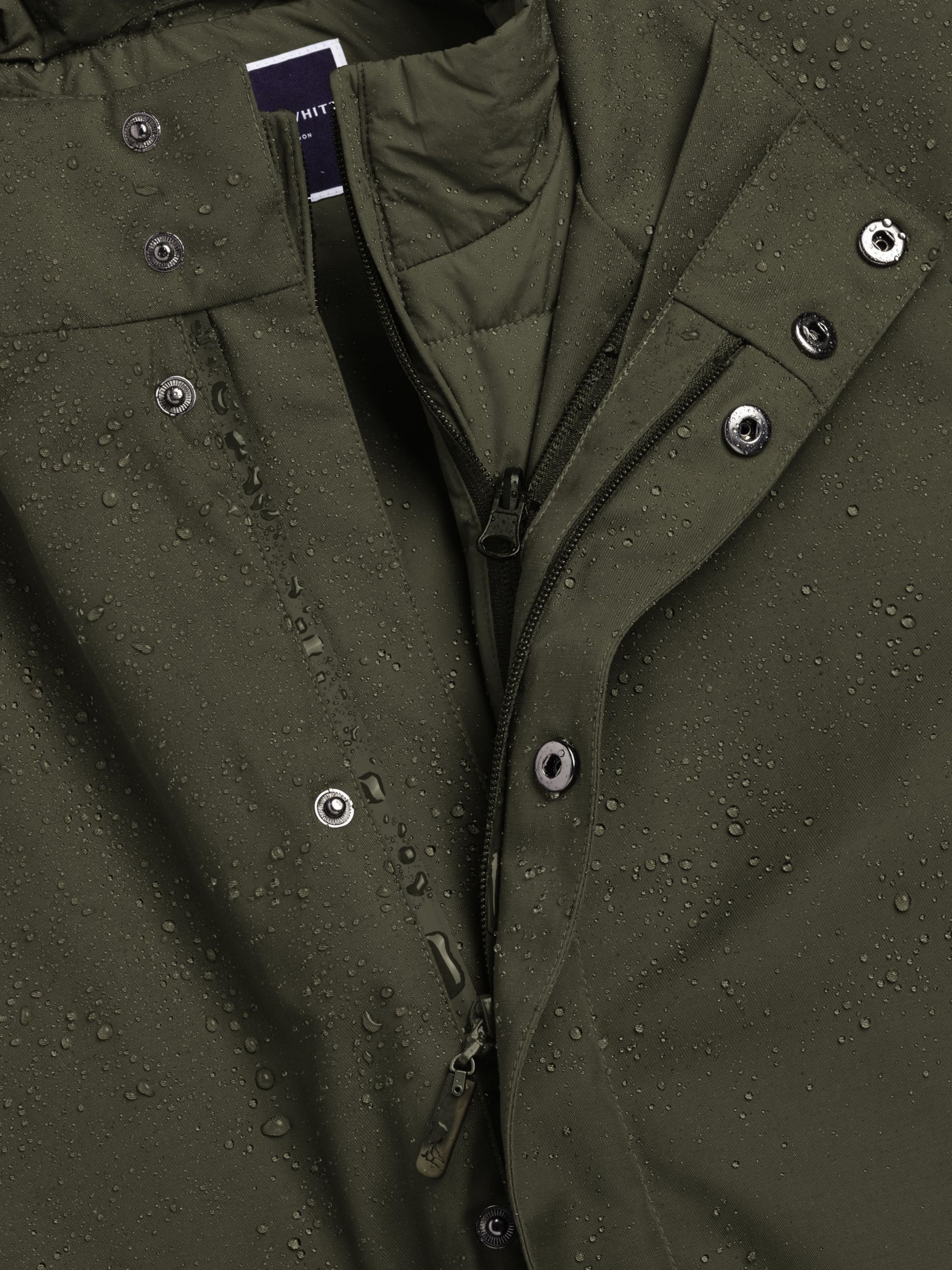 Charles Tyrwhitt Windbreaker Jacket, Olive Green, L