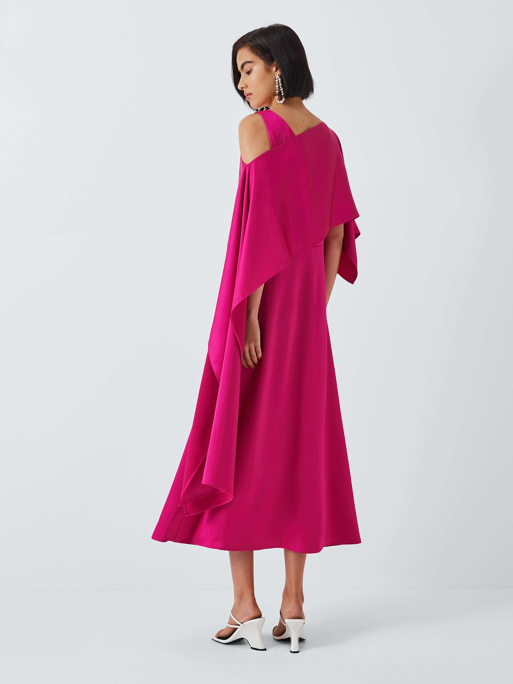 Buy Weekend MaxMara Gambero Dress, Fuchsia Online at johnlewis.com