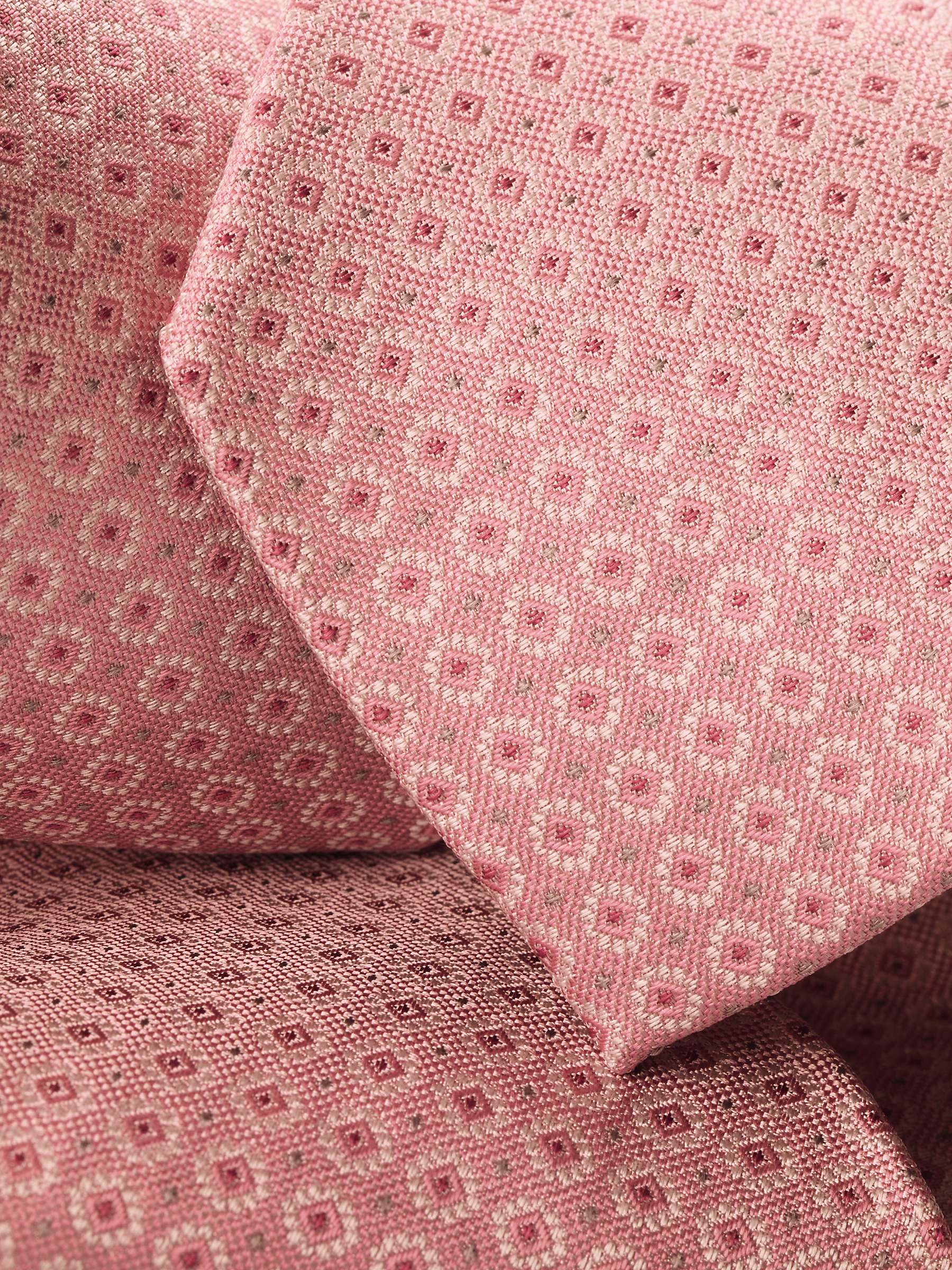 Buy Charles Tyrwhitt Mini Floral Silk Stain Resistant Tie, Pink Online at johnlewis.com