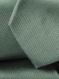 Charles Tyrwhitt Textured Silk Stain Resistant Tie, Light Green