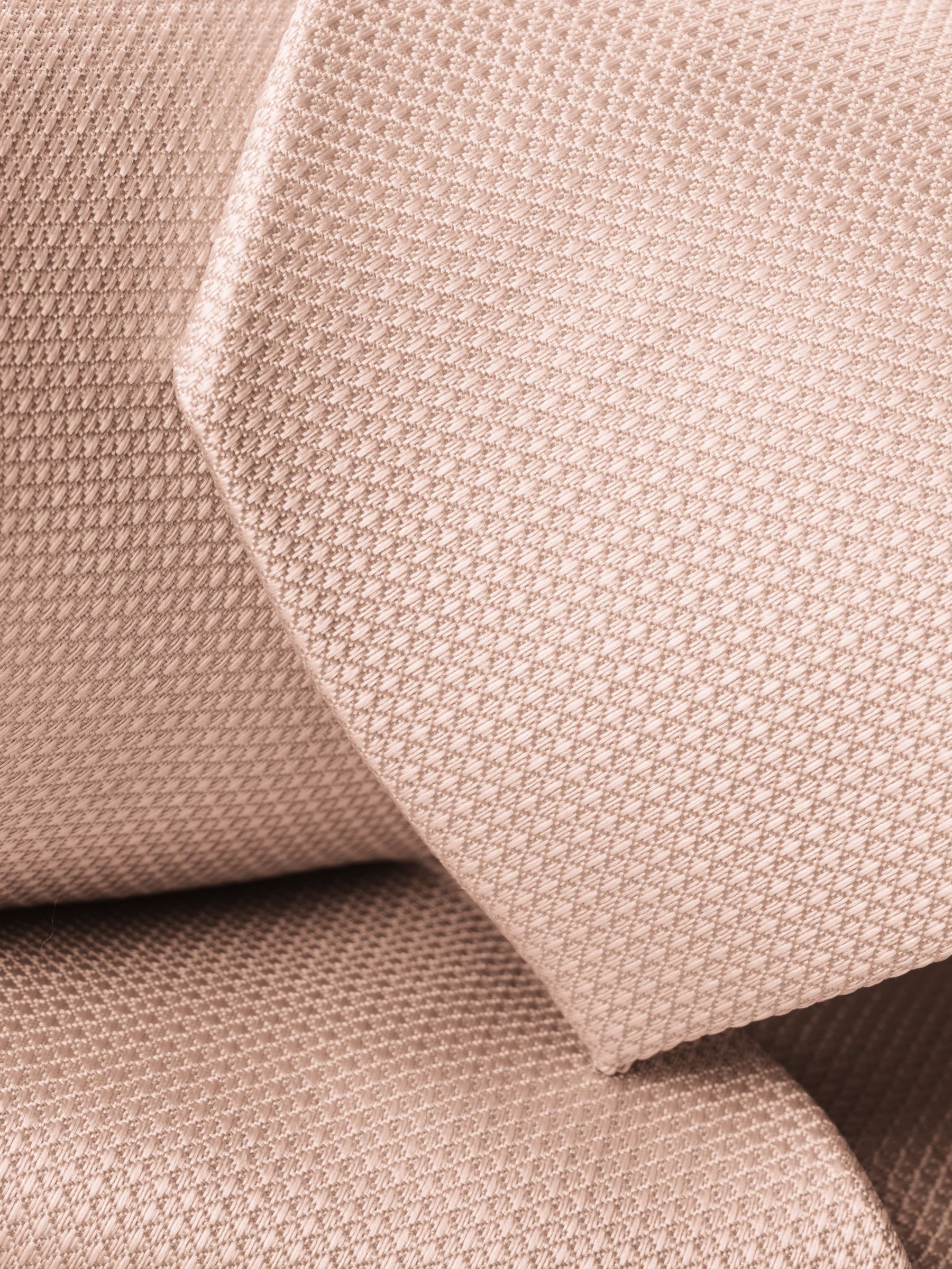 Charles Tyrwhitt Textured Silk Stain Resistant Tie, Light Pink, One Size