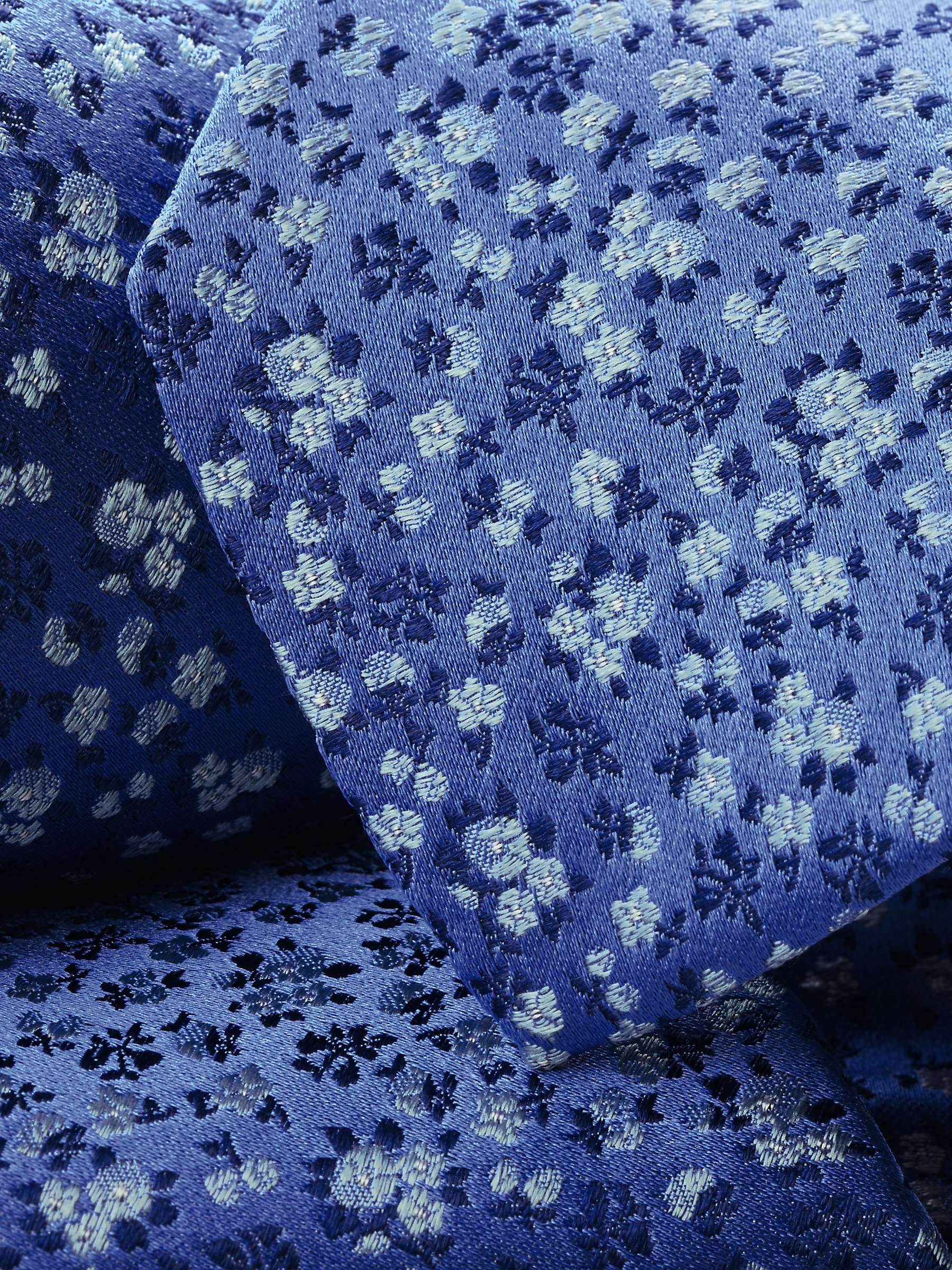 Buy Charles Tyrwhitt Floral Print Silk Tie Online at johnlewis.com