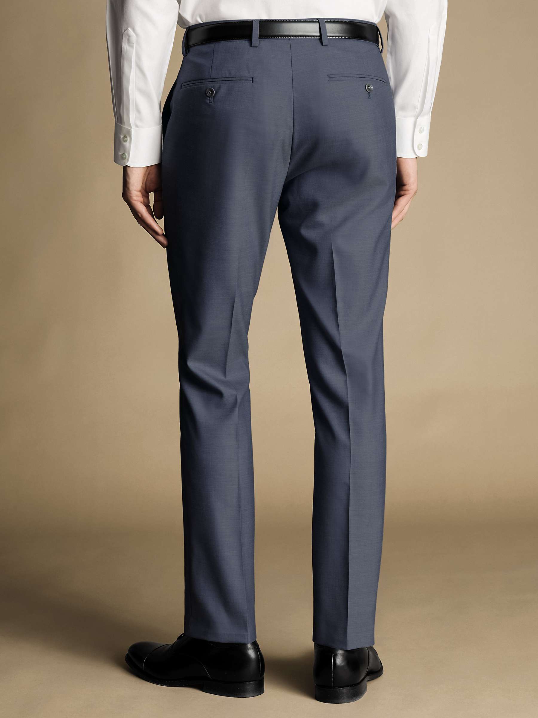 Buy Charles Tyrwhitt Sharkskin Ultimate Performance Slim Fit Suit Trousers Online at johnlewis.com