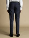 Charles Tyrwhitt Prince of Wales Slim Fit Suit Trousers, Navy