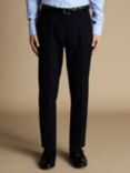 Charles Tyrwhitt Prince of Wales Slim Fit Ultimate Performance Suit Trousers, Navy
