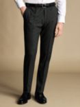 Charles Tyrwhitt Micro Grid Check Slim Fit Suit Trousers