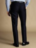 Charles Tyrwhitt Stripe Slim Fit Suit Trousers, Navy