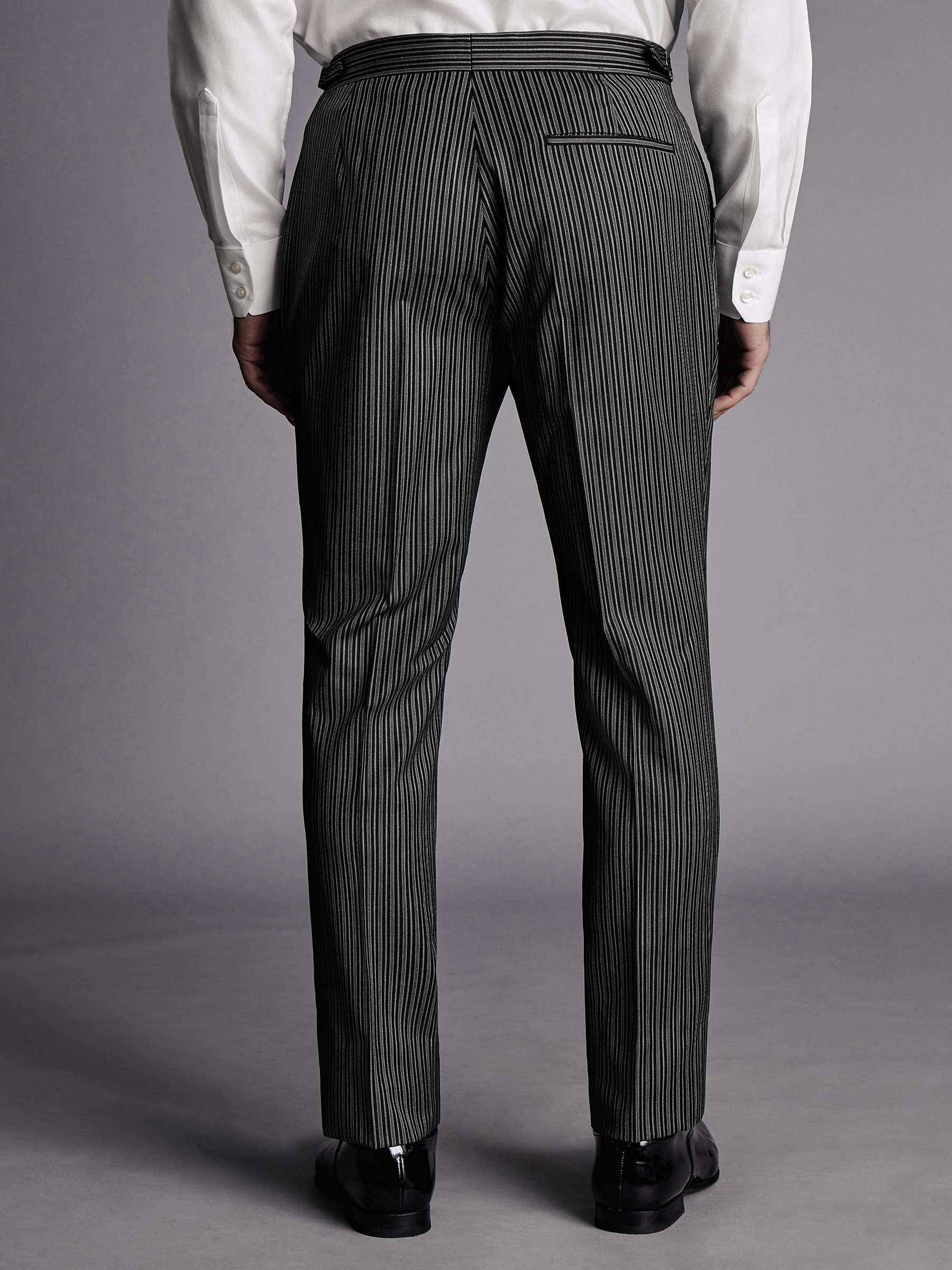 Buy Charles Tyrwhitt Morning Stripe Slim Fit Suit Trousers Online at johnlewis.com