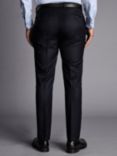 Charles Tyrwhitt Slim Fit Italian Luxury Suit Trousers, Dark Navy