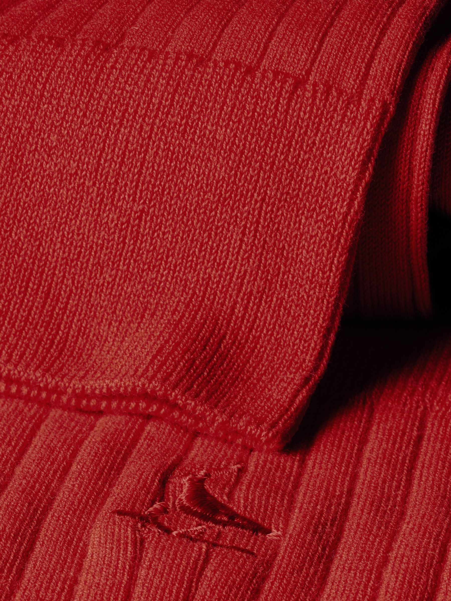 Charles Tyrwhitt Cotton Rib Socks, Red, M