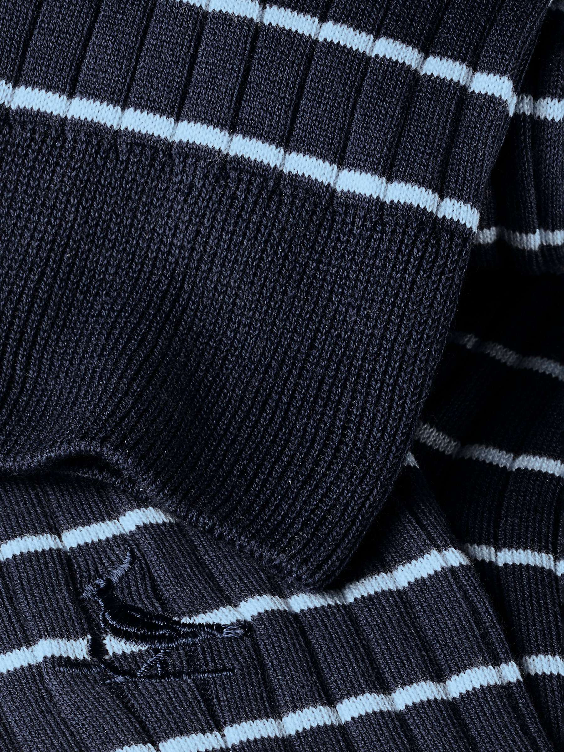 Buy Charles Tyrwhitt Cotton Blend Ribbed Stripe Socks Online at johnlewis.com