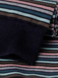 Charles Tyrwhitt Melange Stripe Socks, Green/Multi