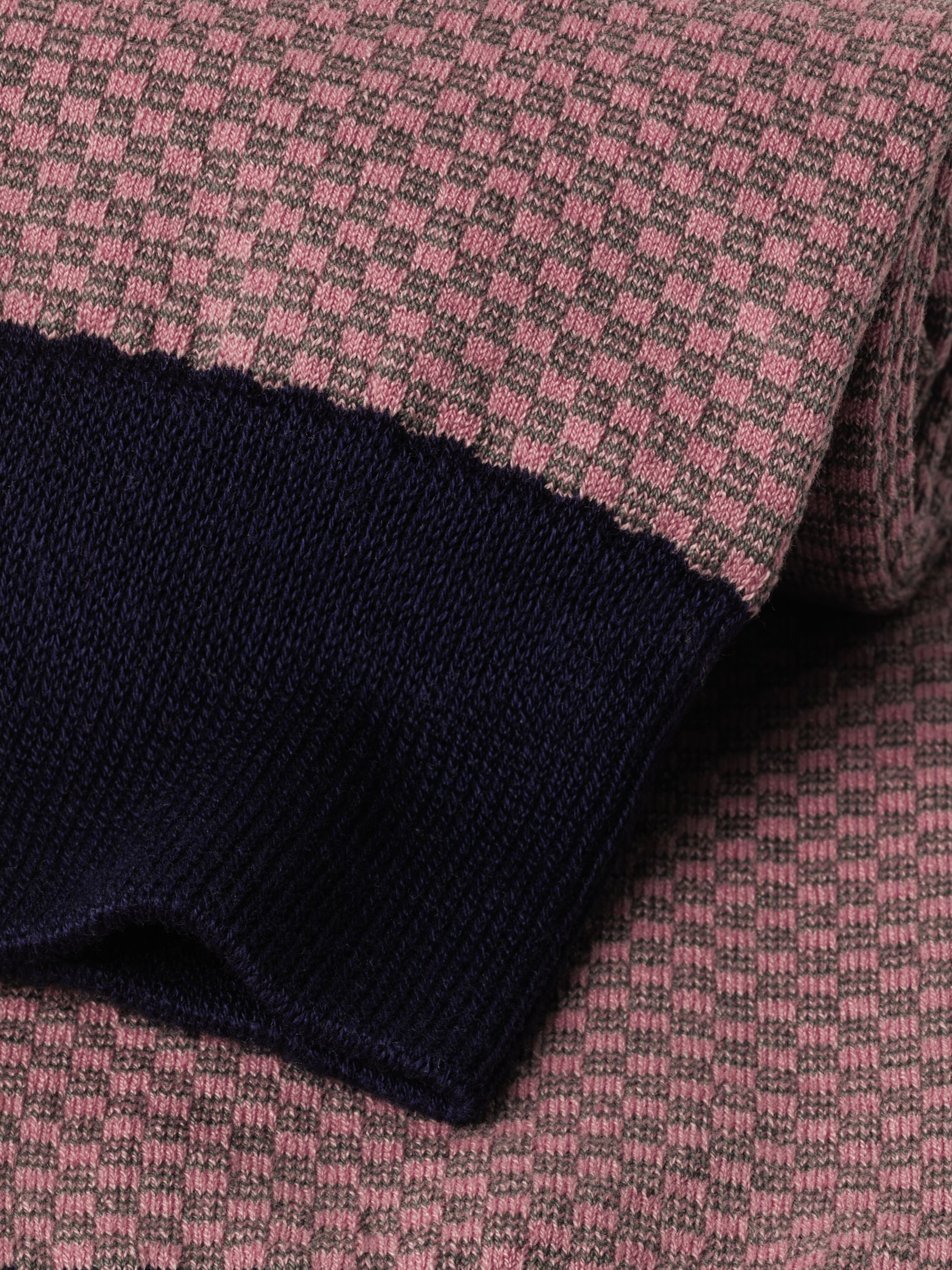 Charles Tyrwhitt Micro Check Socks, Light Pink, M