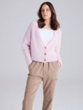 Cape Cove Alpaca Mohair Blend Cardigan, Pink