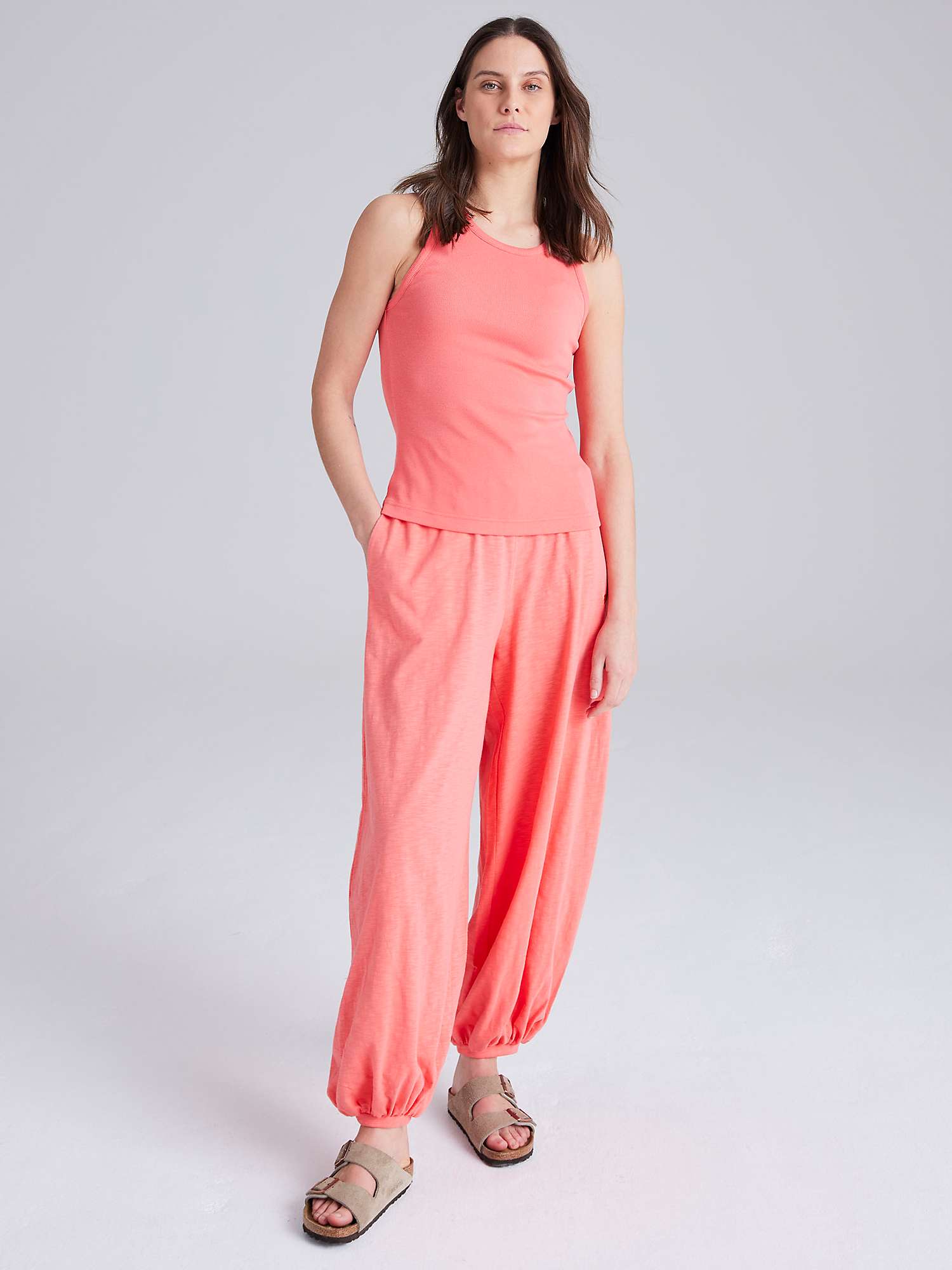 Buy Cape Cove Cotton Slub Hareem Trousers, Dubarry Online at johnlewis.com