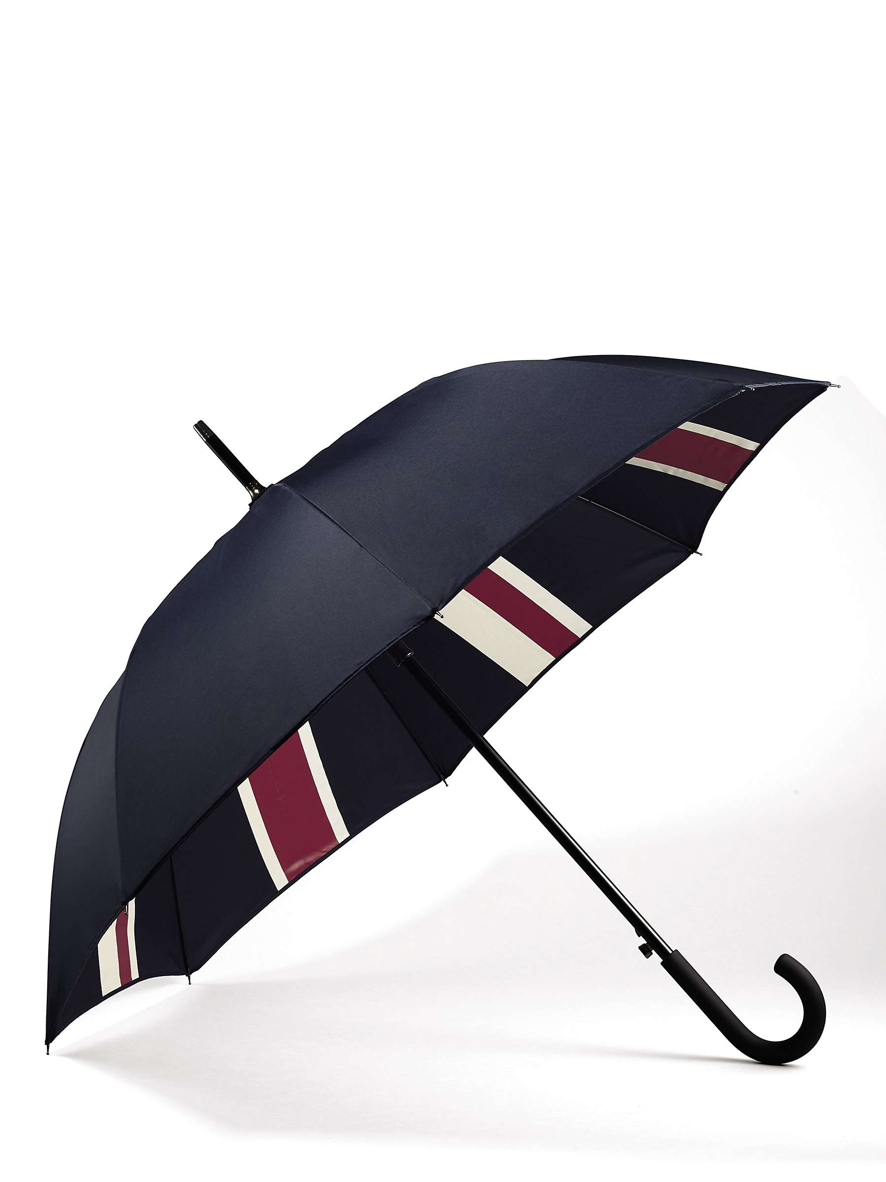 Buy Charles Tyrwhitt Union Jack Umbrella, Navy/Red Online at johnlewis.com