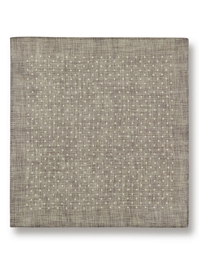 Charles Tyrwhitt Silk Pocket Square, Light Grey