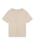 Timberland Kids' Logo Short Sleeve T-Shirt, Natural