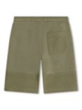 Timberland Kids' Logo French Terry Bermuda Shorts, Green