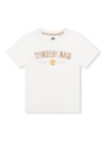 Timberland Kids' Abstract Logo T-Shirt, White