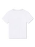 Timberland Kids' Logo Mountain Graphic Print T-Shirt, White