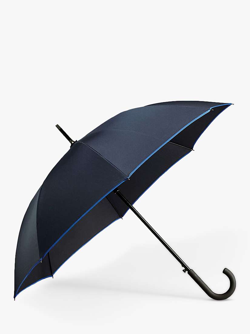 Buy Charles Tyrwhitt Contrast Trim Umbrella, Navy/Cobalt Online at johnlewis.com
